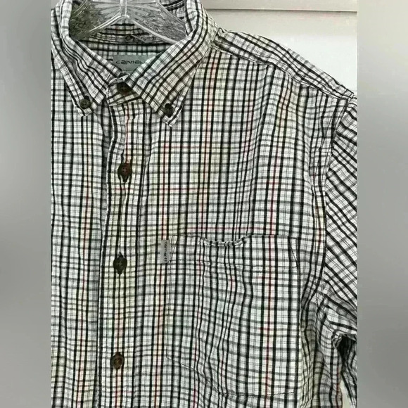 Carhartt Men's Medium
100% Cotton Relaxed Fit Work Or Casual Shirt! - Picture 2 of 11